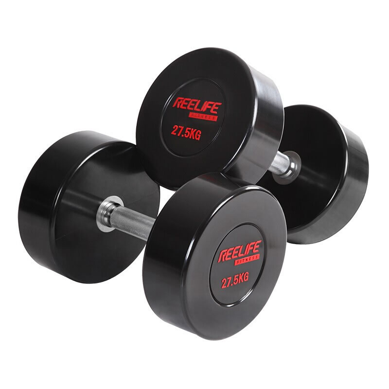 銳飛/REDB-P140/27.5-50KG PU圓頭固定啞鈴775KG/套